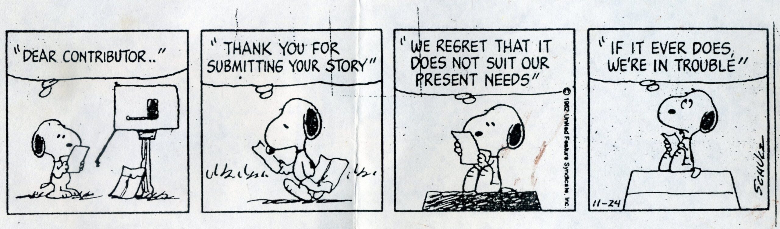 The One Sentence You Should Get Used to When First Starting Out